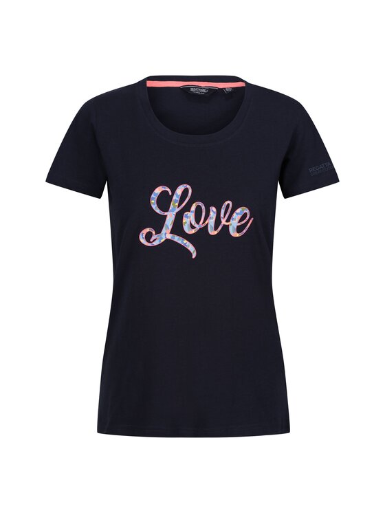 Regatta Regatta T-Shirt Filandra VIII Granatowy Short Fit