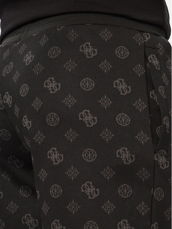 Guess Guess Спортивні шорти Z6GD03 K2851 Чорний Regular Fit