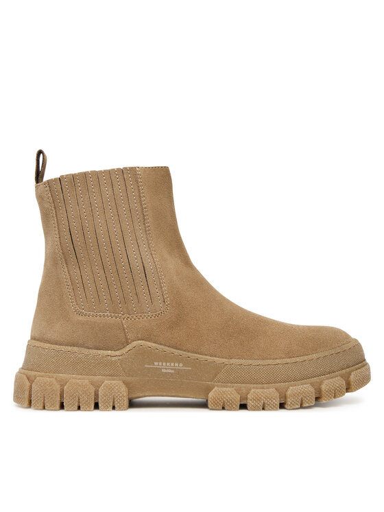 Weekend Max Mara Weekend Max Mara Klassische Stiefeletten 2525796035600 Beige