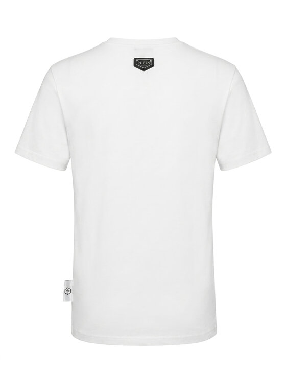 PHILIPP PLEIN PHILIPP PLEIN T-Shirt 31608 Biały Regular Fit