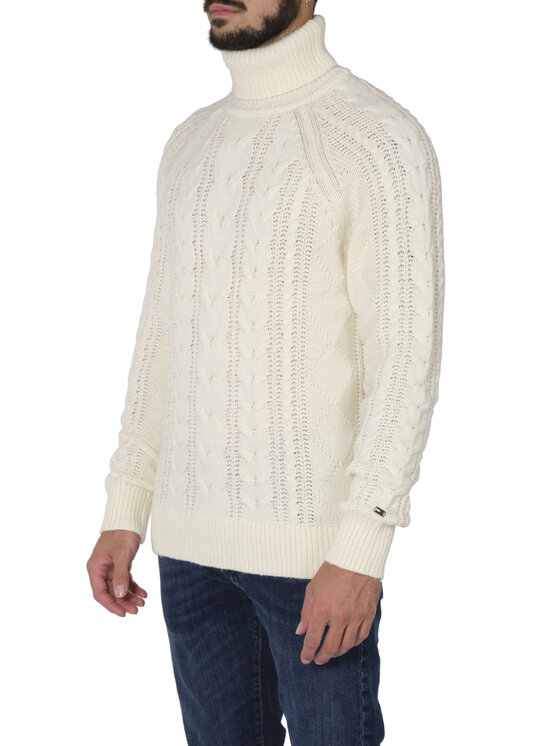 Tommy Hilfiger Tommy Hilfiger Maglione q-dav-54002 Bianco Regular Fit