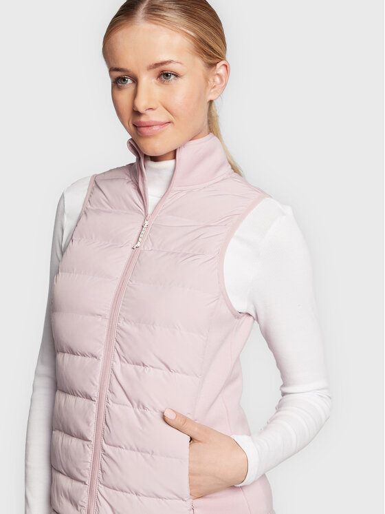 Wrangler Wrangler Bezrękawnik Athletic WA4KY3X24 112324405 Różowy Regular Fit