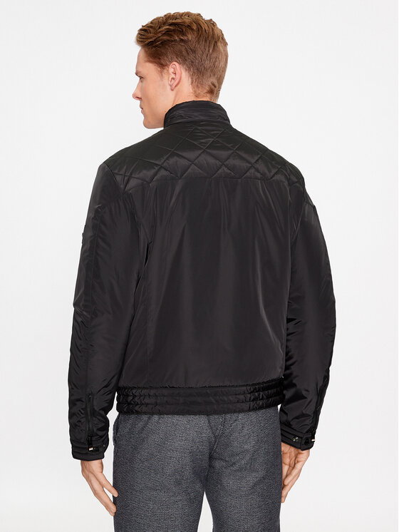 BOSS Boss Kurtka przejściowa Chanan 50493674 Czarny Regular Fit