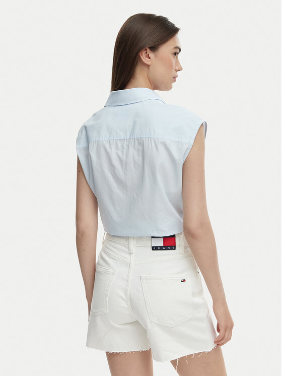 Tommy Jeans Tommy Jeans Särk DW0DW22212 Helesinine Regular Fit