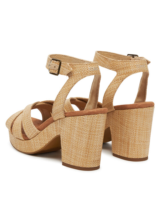 Toms Toms Босоніжки Majorca 10021953 Бежевий