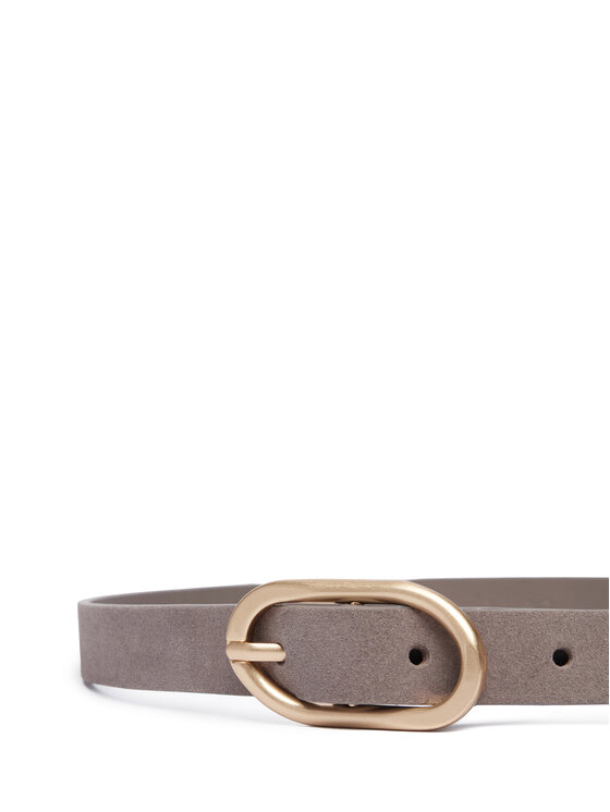 Calvin Klein Calvin Klein Curea Buckle Suede Belt 20Mm LV04F7110G Gri
