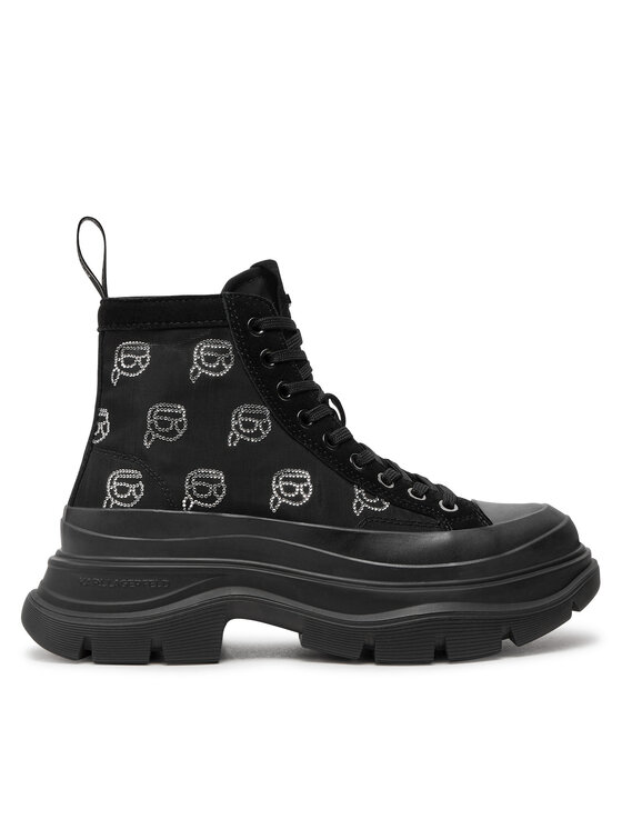 KARL LAGERFELD KARL LAGERFELD Planinarske cipele KL42941 Crna