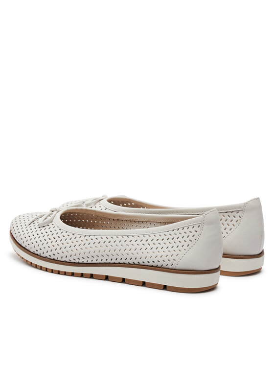 Tamaris Tamaris Ballerine 1-22121-42 Bianco