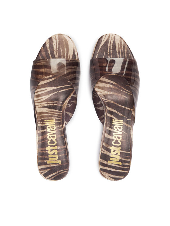 Just Cavalli Just Cavalli Natikači 80RA3S61 ZSE42 Rjava