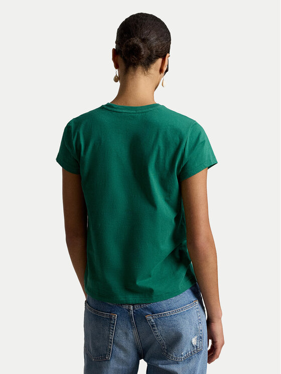 Polo Ralph Lauren Polo Ralph Lauren T-Shirt 211B14605027 Zelená Regular Fit