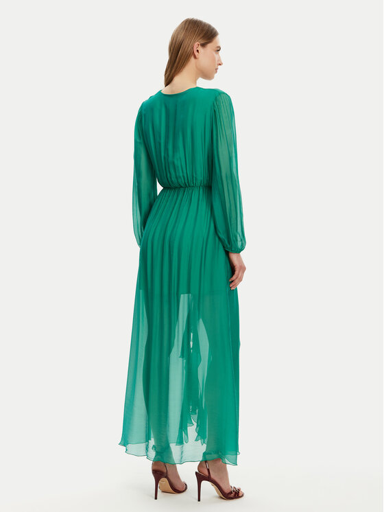 Haveone Haveone Rochie de vară AFF-N013 Verde Loose Fit