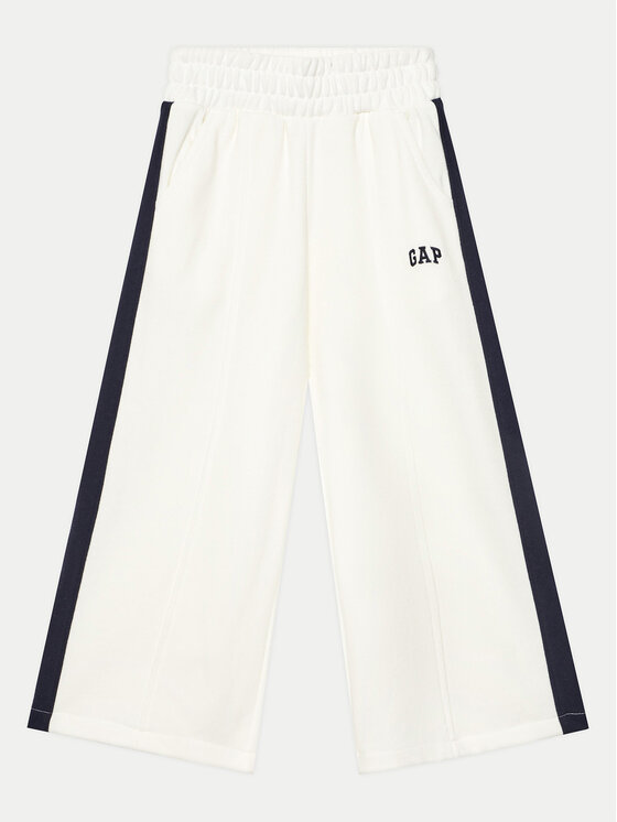 Gap Pantaloni da tuta 745910-00 Bianco Relaxed Fit, taglia : L