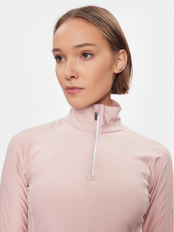 Rossignol Rossignol Μπλούζα τεχνική Classique 1/2 Zip RLLWL11 Ροζ Slim Fit