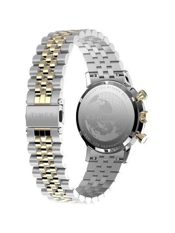 Timex Timex Zegarek TW2W60200 Srebrny