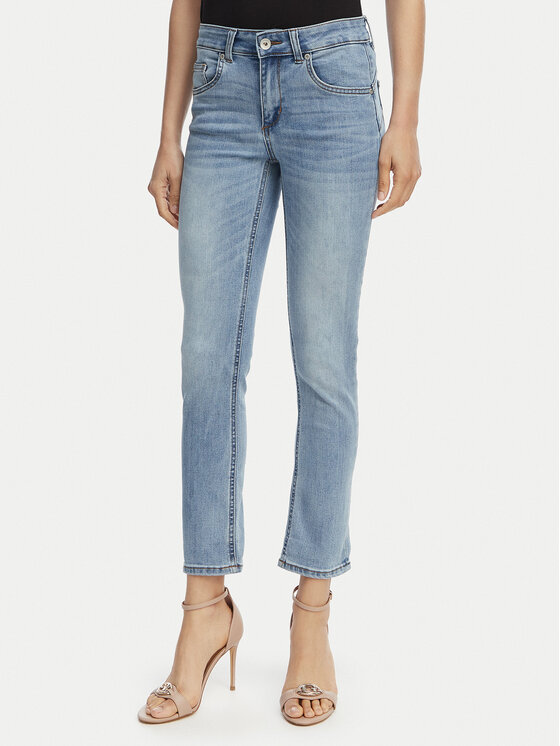 Liu Jo Blugi UA6006 D0318 Albastru Slim Fit