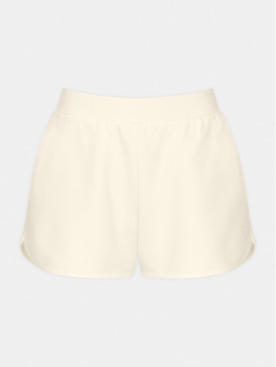 Triumph Triumph Pantaloni scurți pijama Smart Active Infusion 10218291 Écru Relaxed Fit