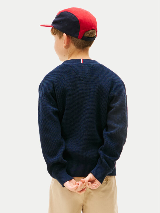 Tommy Hilfiger Tommy Hilfiger Пуловер KB0KB09756 Тъмносин Regular Fit