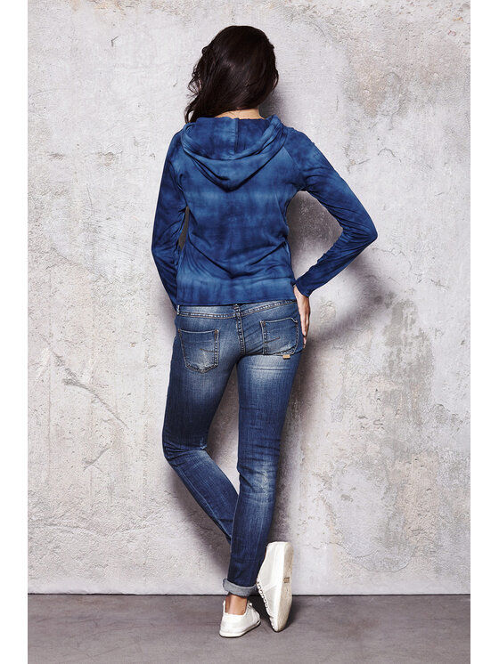 Infinite You Infinite You Felpa M033 Blu scuro Basic Fit