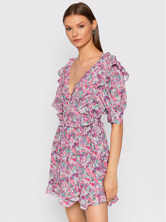 For Love & Lemons For Love & Lemons Літня сукня Katarina CD2383 Рожевий Regular Fit