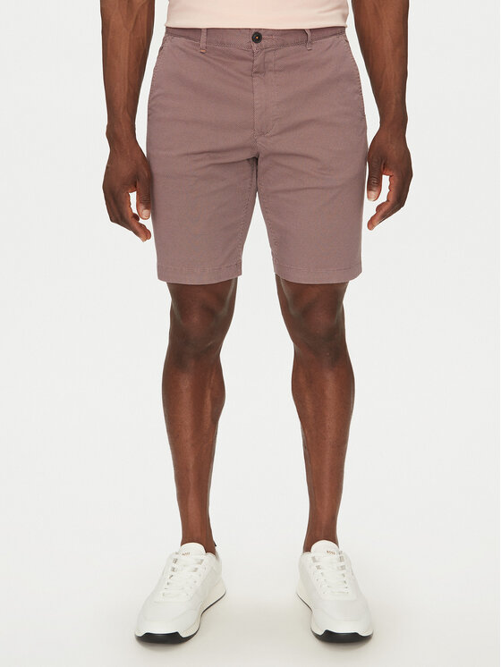 BOSS BOSS Шорти з тканини 50536884 Рожевий Regular Fit