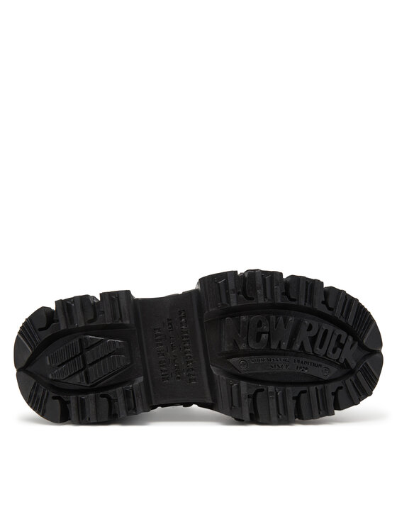 NEW ROCK NEW ROCK Botine M-106WALL-C16 Argintiu
