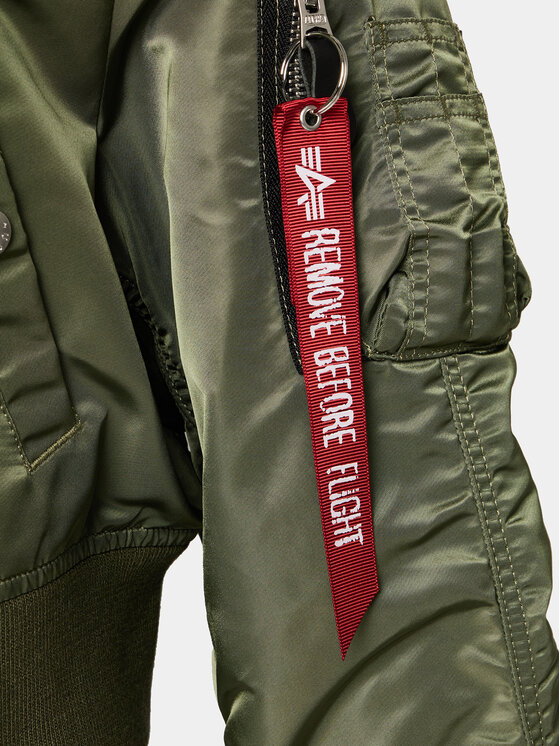 Alpha Industries Bomberjacke MA-1 136008 Grün Loose Fit | Modivo.de 