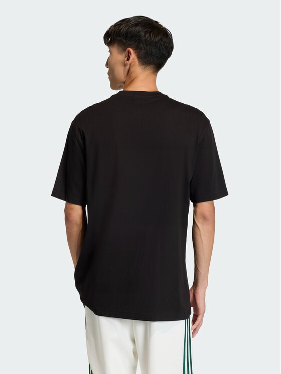 adidas adidas T-Shirt Trefoil Series Roses Czarny Loose Fit