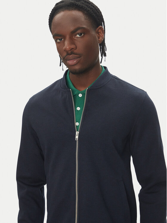 Lindbergh Lindbergh Kurtka przejściowa 30-306035 Granatowy Slim Fit