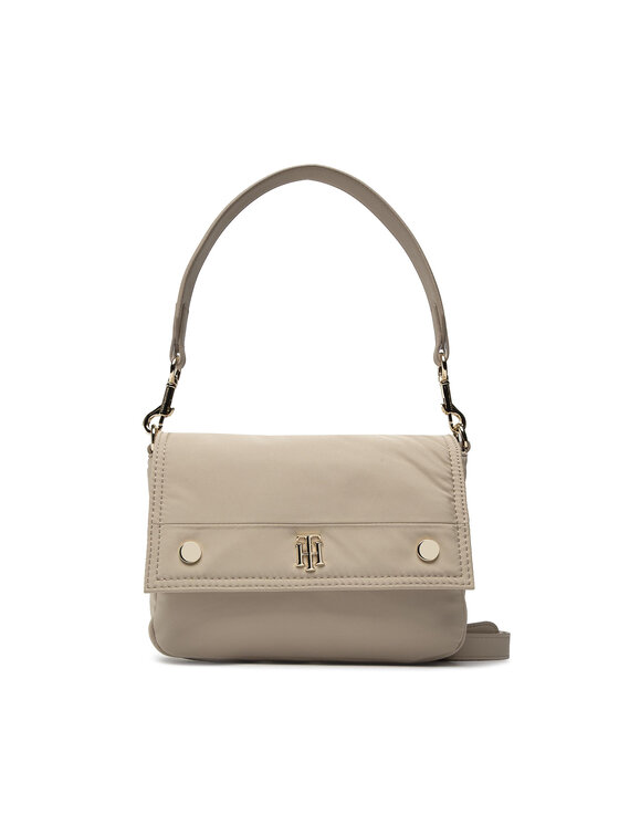 Tommy Hilfiger Tommy Hilfiger Ročna torba My Tommy Shoulder Bag AW0AW12015 Bež