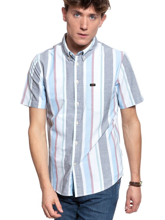 Lee Lee Camicia BUTTON DOWN Multicolore Regular Fit