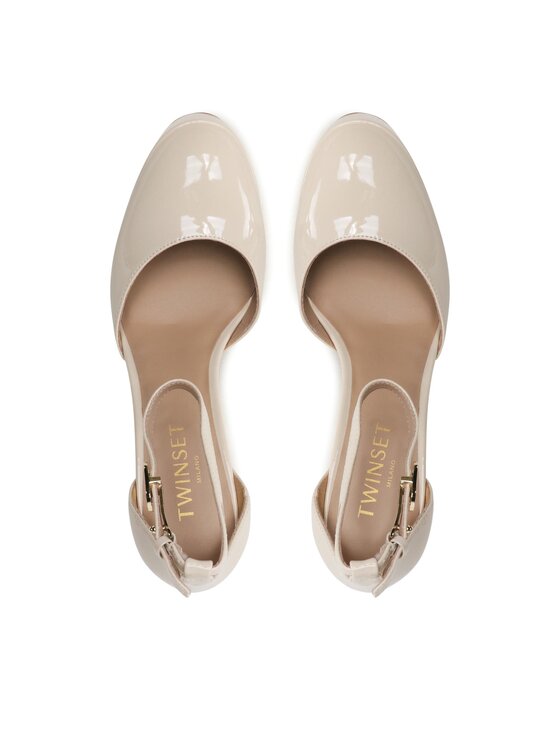 TWINSET TWINSET Halbschuhe 232TCP140 Écru