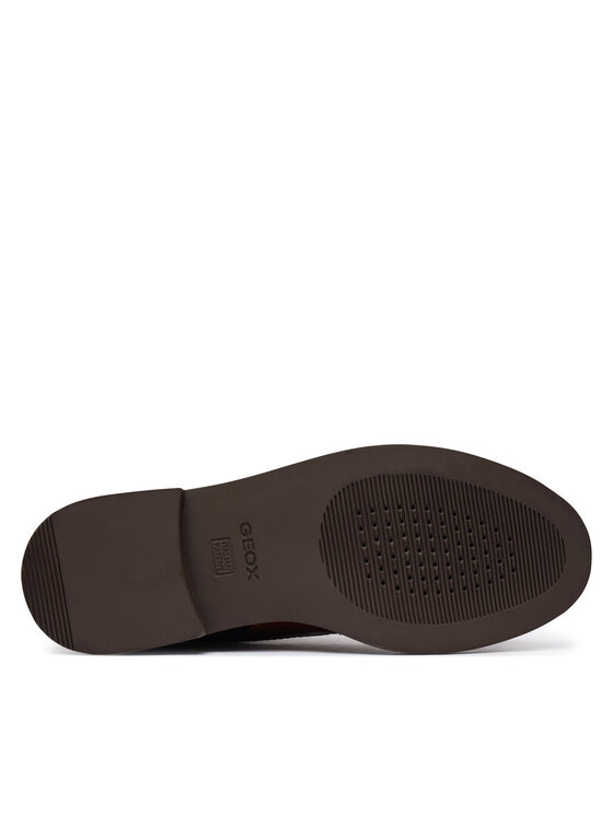 Geox Geox Šnurovacia obuv D Serilda D46WYG 43 C6006 Tmavo hnedá