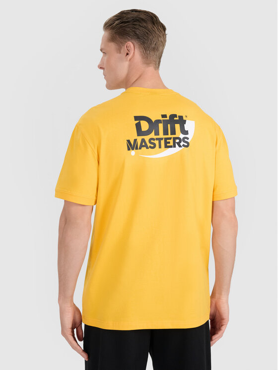 4F 4F T-Shirt TEAMWEAR Żółty Regular Fit