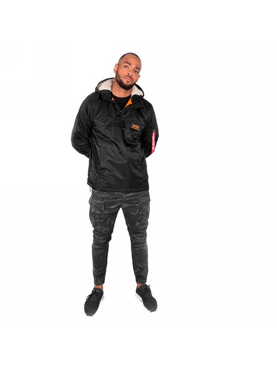 Alpha Industries Alpha Industries Kurtka anorak AI.178139-03-S Czarny Regular Fit