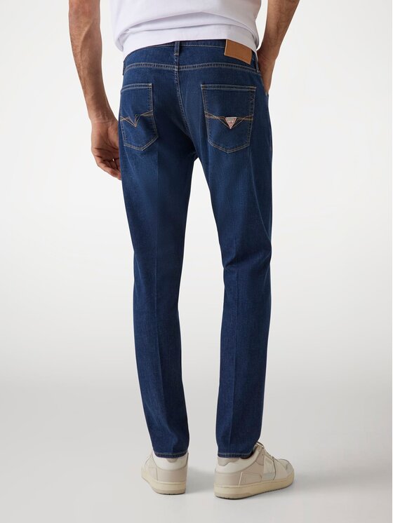 Guess Guess Jeansy 174349 Niebieski Skinny Fit
