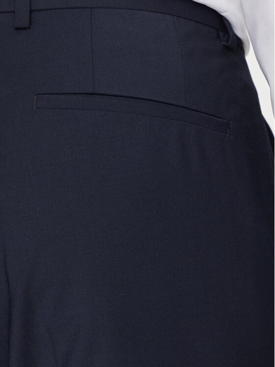 HUGO Hugo Oblek 50450994 Tmavomodrá Extra Slim Fit