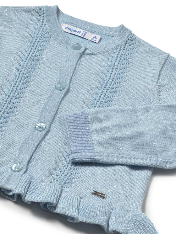 Mayoral Mayoral Strickjacke 1398 Himmelblau Regular Fit