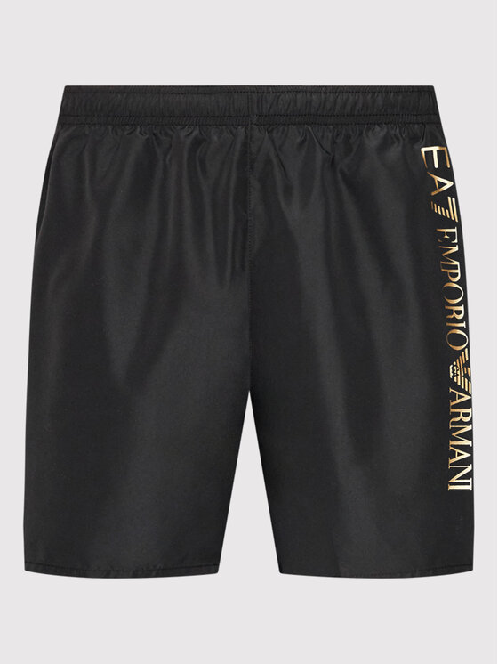 EA7 Emporio Armani EA7 Emporio Armani Plaukimo šortai 902035 CC720 00120 Juoda Regular Fit
