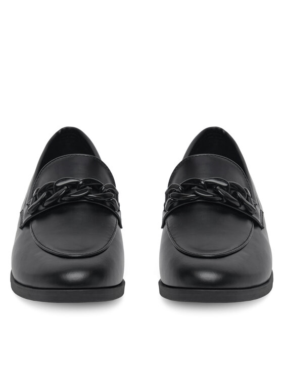 DeeZee DeeZee Mokasyny W4PH189501 Czarny