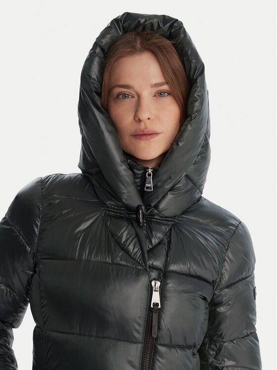 DKNY DKNY Zimní bunda DLEMPU99 Zelená Regular Fit