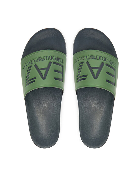 EA7 Emporio Armani EA7 Emporio Armani Klapki 7X000108 AF15118 M8132 Zielony