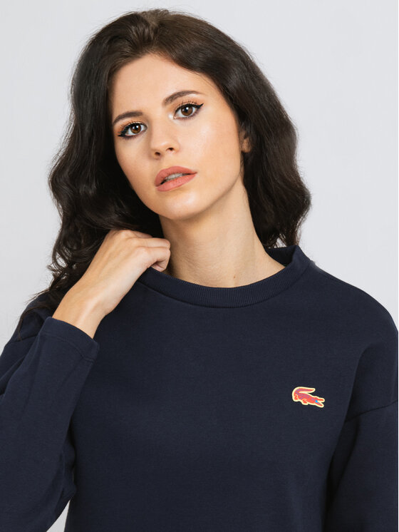Lacoste Lacoste Bluza SF2612-166 R. 42 Granatowy Regular Fit