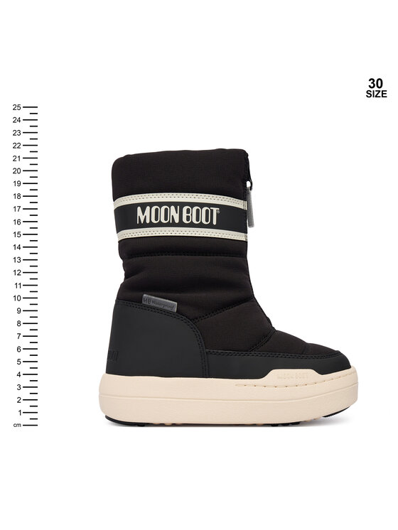 Moon Boot Moon Boot Śniegowce Jr Park Zip High Wp 80D3440080 S Czarny