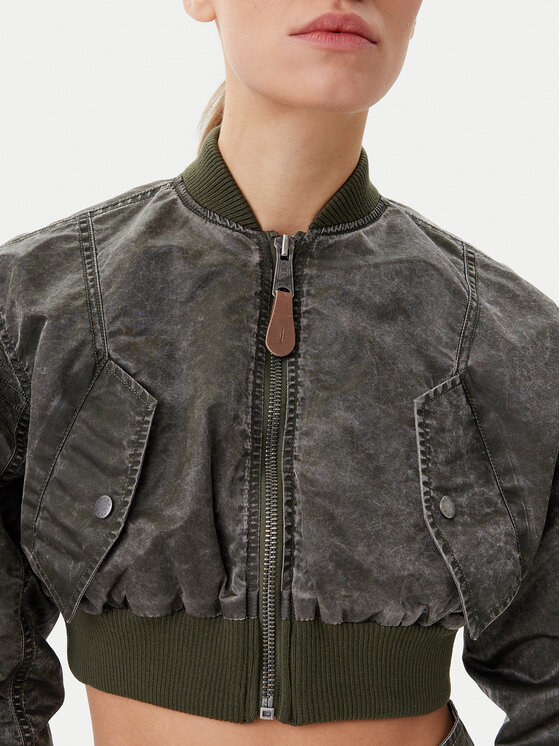 Alpha Industries Alpha Industries Bundy bomber MA-1 Vintage 156002 Zelená Regular Fit