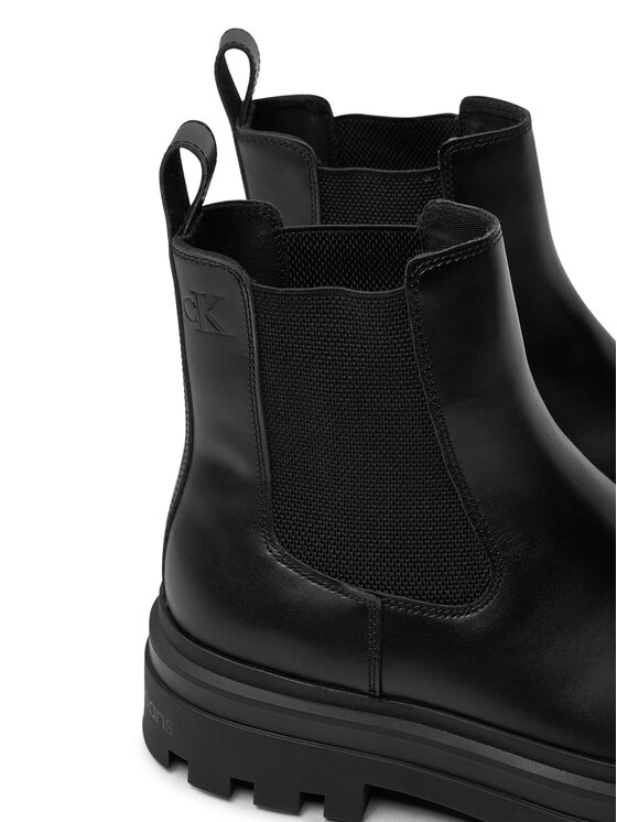 Calvin Klein Jeans Calvin Klein Jeans Μποτάκια με λάστιχο Lugged YM0YM01069 Μαύρο