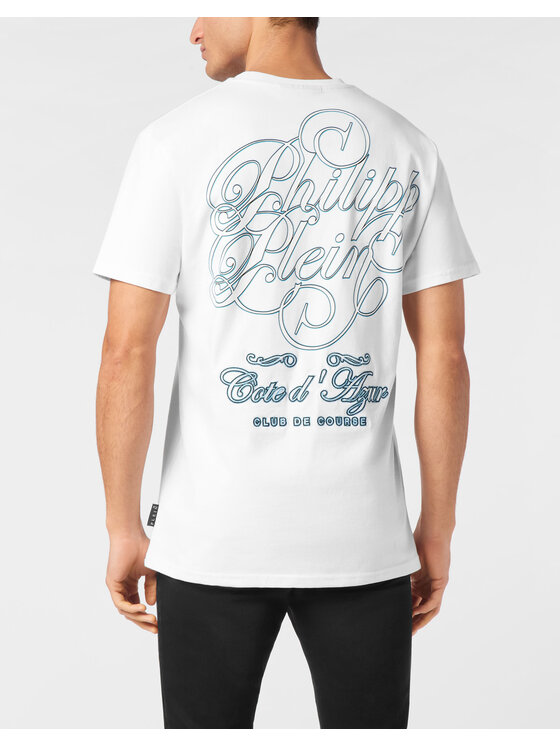 PHILIPP PLEIN PHILIPP PLEIN T-Shirt 23583 Biały Regular Fit