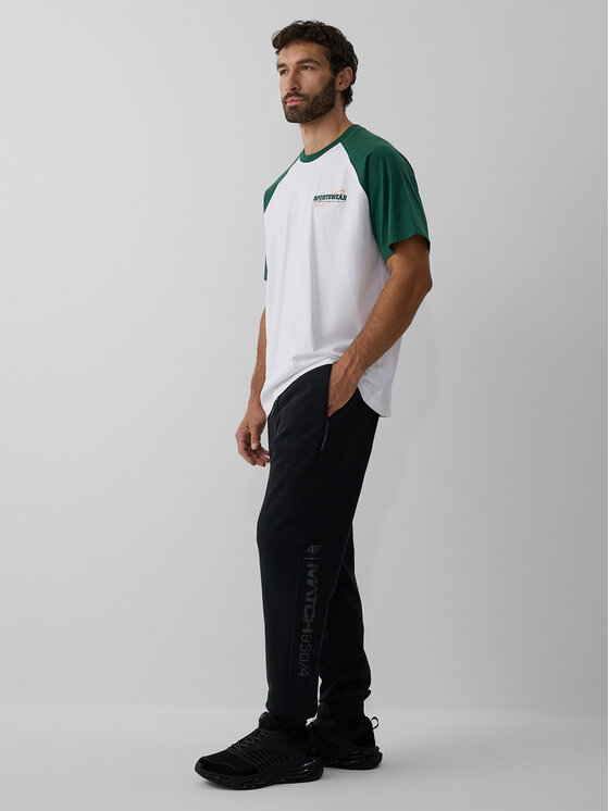 4F 4F Spodnie dresowe APRES SKI Czarny Regular Fit