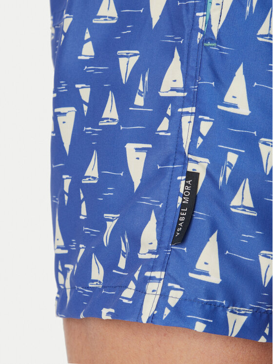 Ysabel Mora Ysabel Mora Pantaloni scurți pentru înot 90385 Albastru Regular Fit