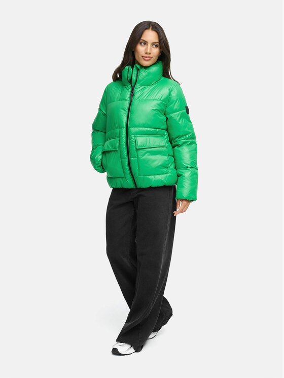 Navahoo Navahoo Kurtka zimowa Eispacht Zielony Regular Fit