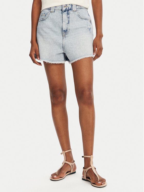 Patrizia Pepe Pantaloncini di jeans 2P1692/D070-CA61 Blu Regular Fit, taglia : 25
